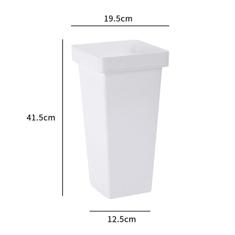 Wake flower bucket flower shop special Hong Kong-style square flower bucket wholesale stall household dried flowers flower growing bucket Wake flower bucket
