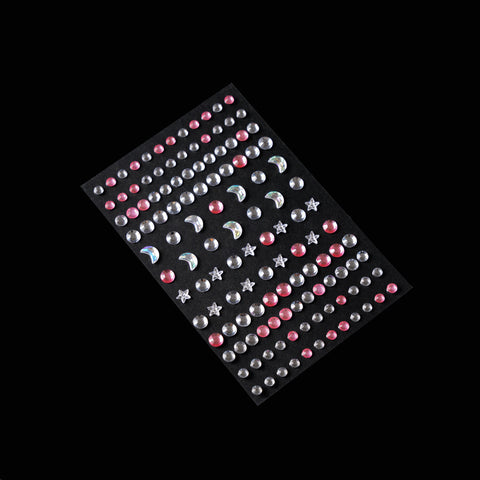 Star diamond sticker flower shop bouquet decoration rhinestone sticker flower petal letter diamond flower art packaging consumables