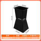 Square Dun Dun Flower Arrangement Artifact Square Flower Arrangement Quiver Flower Shop Festival Bouquet Sword Barrel Plastic Arrangement Flower Base