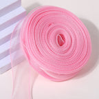 Pure edge fishtail yarn 40 yards flower packaging materials baking packaging decorative bow straps large roll floral materials