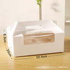 1/2/4/6/12 capsules window muffin box baking snow meiniang egg tart box packaging box cupcake packaging box