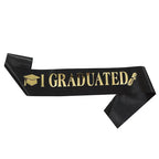 European and American fashion graduation shoulder strap IGRADUATED etiquette belt ribbon graduation party clothing shoulder strap decoration