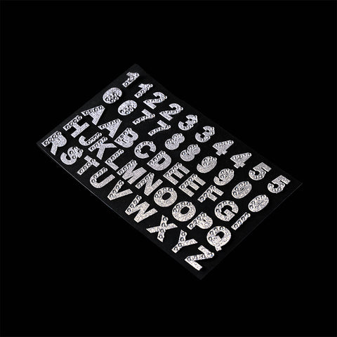 Star diamond sticker flower shop bouquet decoration rhinestone sticker flower petal letter diamond flower art packaging consumables