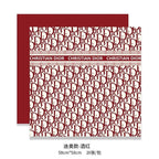 New Hera light luxury paper series flower wrapping paper red bouquet thousand bird grid thickened waterproof bag flower paper material