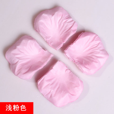 Wholesale wedding scene hand-thrown flower non-woven fabric simulated petals wedding room wedding bed decoration petals 120 pieces/bag