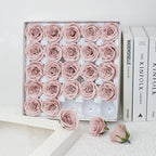 Taixi wholesale seven-layer awakening soap flower rose head simulation immortal flower rose handmade DIY bouquet material