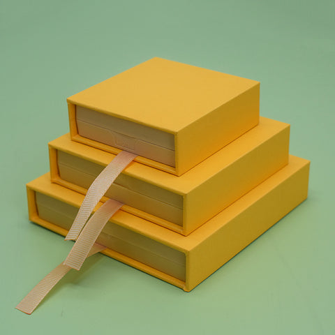 Customized Eco-friendly Portable Reusable Handmade Paperboard Jewelry Drawer Packaging Gift Box