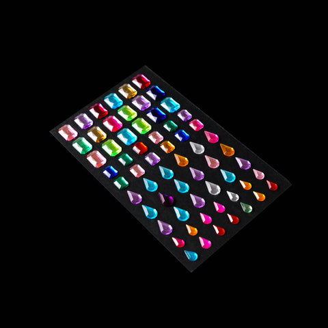 Star diamond sticker flower shop bouquet decoration rhinestone sticker flower petal letter diamond flower art packaging consumables