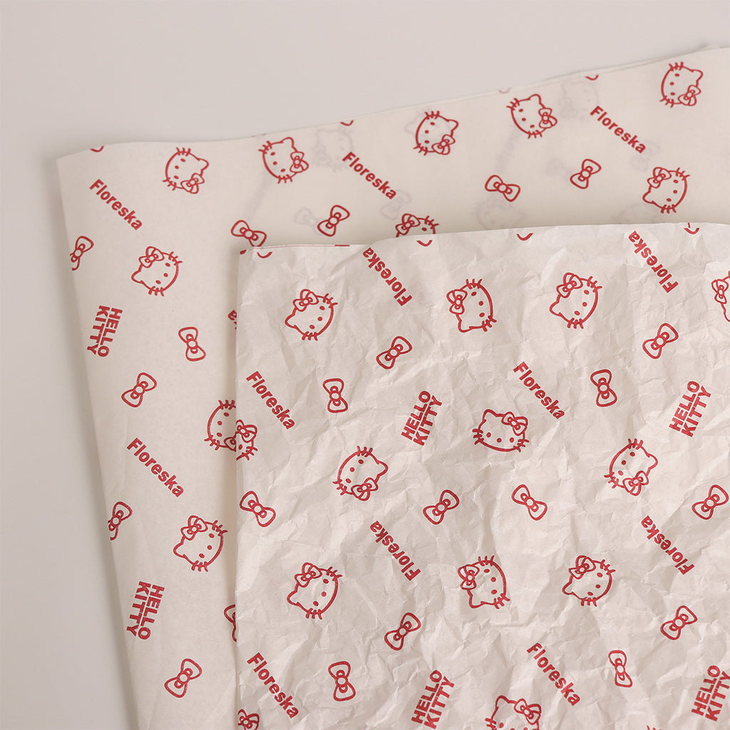 38G cute cat Sydney paper, factory wholesale printing flower shop handmade DIY Sydney paper, bouquet wrapping paper
