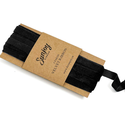 Dutch Velvet Ribbon Roll Modern Velvet Gift Ribbon for Handmade Craft Ornaments Wedding Gift Wrapping