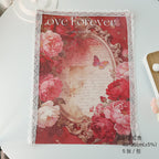 No Late Rose Knight Flower Wrapping Paper Flower Shop Floral DIY Handmade Wrapping Paper Gift Wrapping Paper