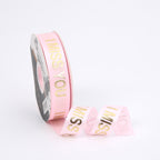 bronzing ribbon Korean version ribbon ribbon webbing flower bouquet packaging bow gift box decoration