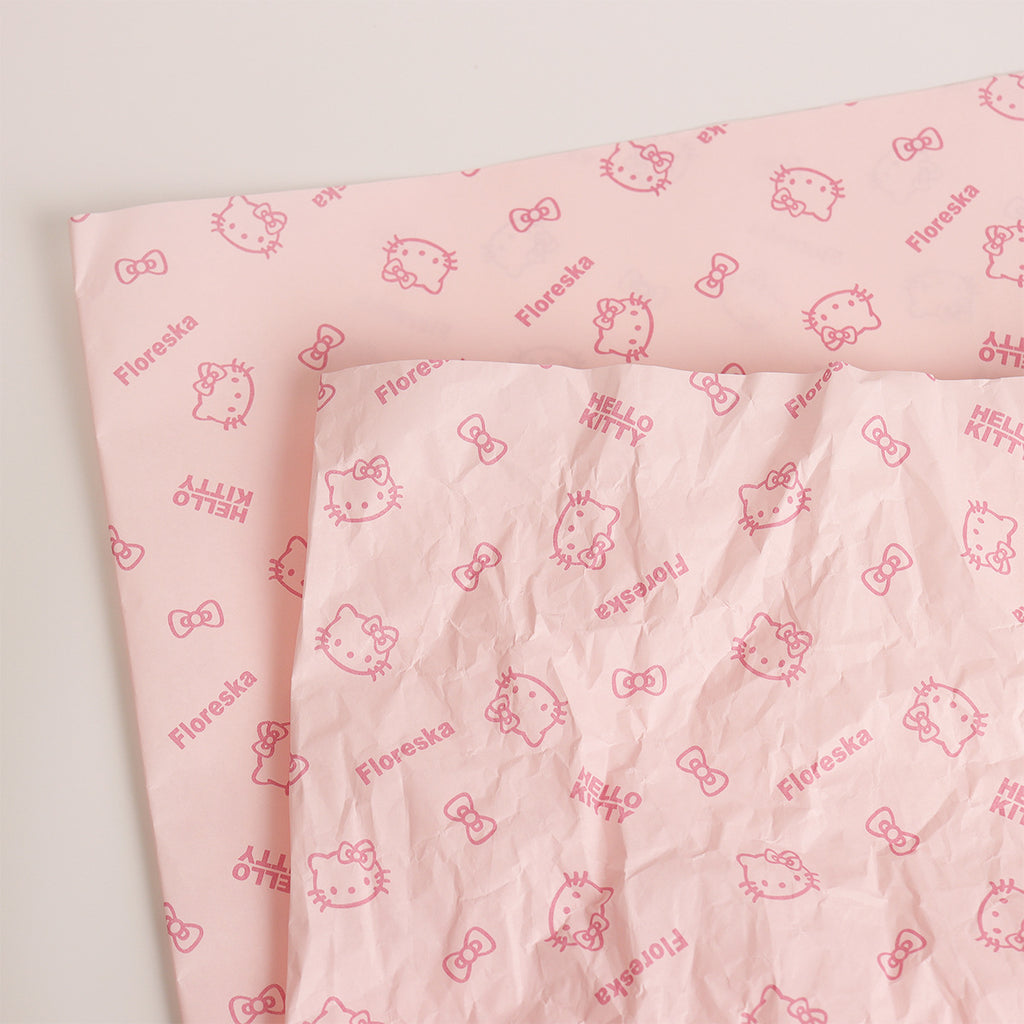 38G cute cat Sydney paper, factory wholesale printing flower shop handmade DIY Sydney paper, bouquet wrapping paper