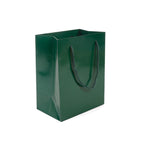 Solid color glossy universal gift packaging tote bag tea bag kraft paper tote bag watch box paper bag jewelry bag
