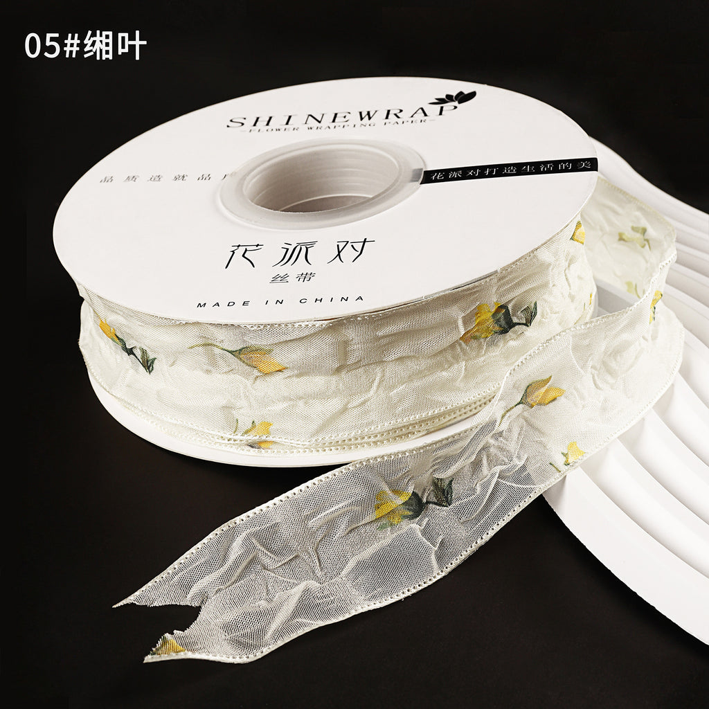 Wide Cotton Ribbon for DIY Bow Hair Accessories & Handmade Jewelry Versatile Christmas Gift Ribbons