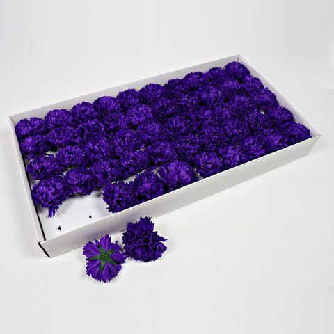 Soap flower head, carnation soap flower, artificial flower head, flower head festival bouquet gift box, DIY materials, flowers