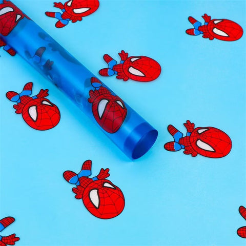Cartoon Children's Series Waterproof Flower Wrapping Paper Spider-Man Bag Flower Paper Bouquet Packaging Materials Florist Materials