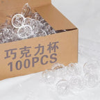 Ferrero Chocolate Cup Clear Chocolate Holder Bouquet Flower Packaging DIY Making Materials Supplies Valentine's Day
