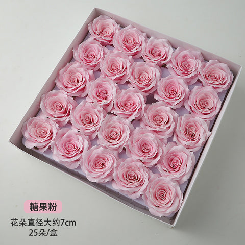 New Manta Rose Soap Flower Seven Layer Roll Core Wave Lace Simulation Flower DIY Flower Shop Packaging Materials