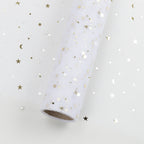 bronzing sequins star and moon yarn flower bag flower yarn floral materials flower gifts venue arrangement universal decorative mesh yarn