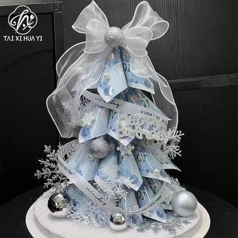 Internet celebrity smooth sailing handmade DIY sailing ferris wheel model rich flower housewarming gift floral tabletop ornament