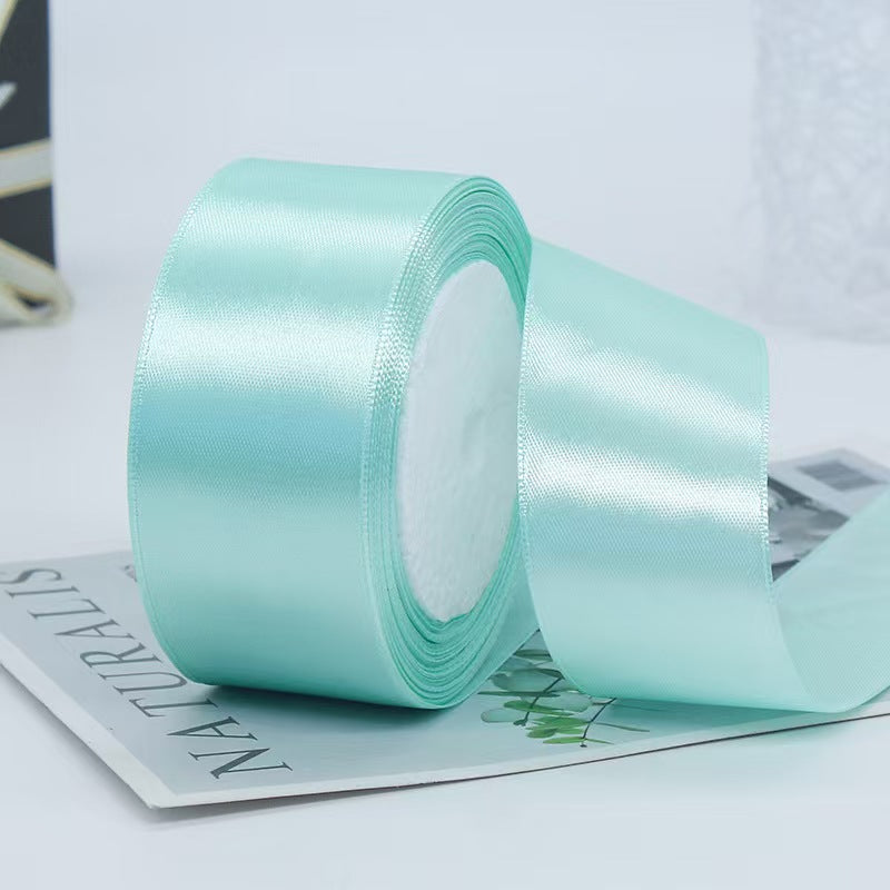 40mm Polyester Satin Ribbon Fashion-Style Floral and Gift Wrapping Ribbon for Birthday Christmas Halloween Decorations