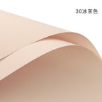 Monochrome Korean Style First Love Eco-Friendly Waterproof Flower Wrapping Paper Thickened Single Side for Flower Packaging