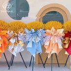 1. 28-meter raised flower rack, flower shop opening, cloth belt tripod, wooden triangular frame, flower arrangement rack wholesale