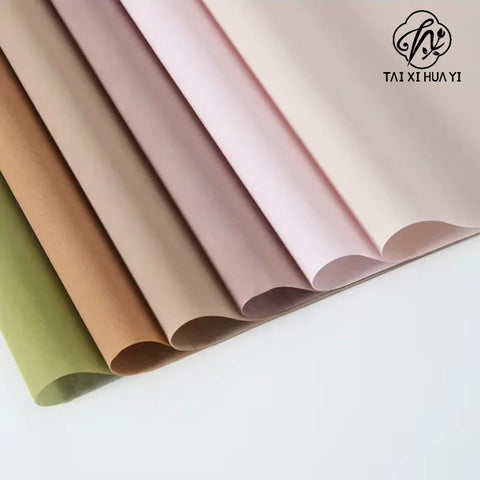New arrival velvet velvet cloth flower wrapping paper small fragrant bouquet bag flower paper floral material roll waterproof paper