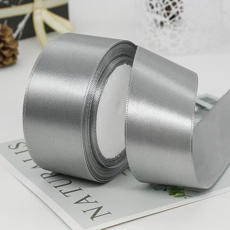 40mm Polyester Satin Ribbon Fashion-Style Floral and Gift Wrapping Ribbon for Birthday Christmas Halloween Decorations