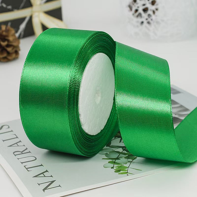 40mm Polyester Satin Ribbon Fashion-Style Floral and Gift Wrapping Ribbon for Birthday Christmas Halloween Decorations