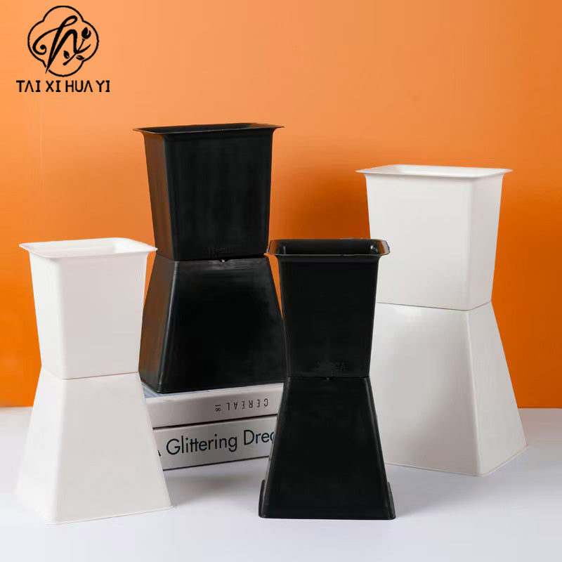 Square Dun Dun Flower Arrangement Artifact Square Flower Arrangement Quiver Flower Shop Festival Bouquet Sword Barrel Plastic Arrangement Flower Base