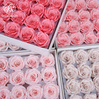 New Manta Rose Soap Flower Seven Layer Roll Core Wave Lace Simulation Flower DIY Flower Shop Packaging Materials