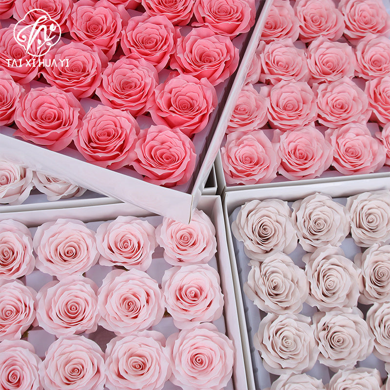New Manta Rose Soap Flower Seven Layer Roll Core Wave Lace Simulation Flower DIY Flower Shop Packaging Materials