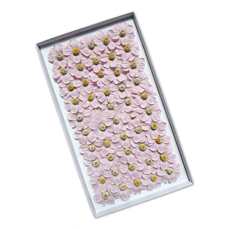 New Gesang Flower Soap Flower Cosmos Immortal Flower Soap Flower, Handmade Bouquet DIY Material, Decorative Ornament