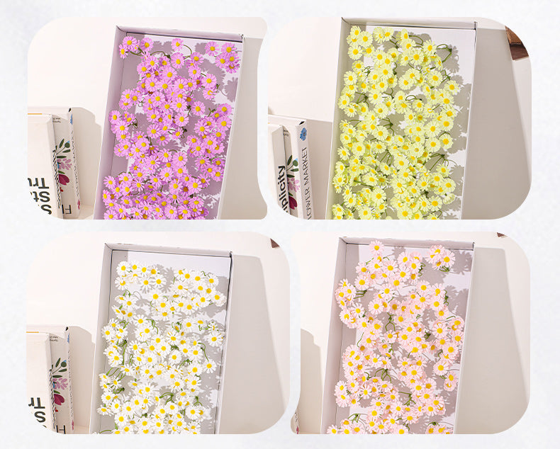 Simulation chamomile small daisy soap flower fresh bouquet packaging decoration fake flower with flower handmade DIY decoration material