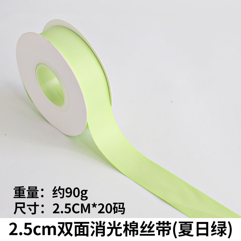 Versatile Christmas Gift Ribbons Wide Cotton DIY Bow Hair Accessories & Handmade Jewelry Ribbons