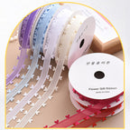 Bilateral love ribbon, hair accessories DIY bow flower gift packaging ribbon cross-border binding belt