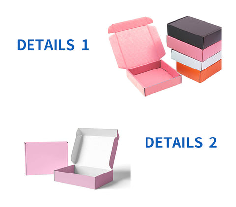 Hot Custom Pink Corrugated Collapsible Shipping & Gift Box Mailer with Matt Lamination Portable Reusable Packaging