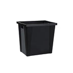 French bucket, plastic drop-resistant flower bucket, large waking flower bucket, liftable black bucket, flower shop ornament wholesale.