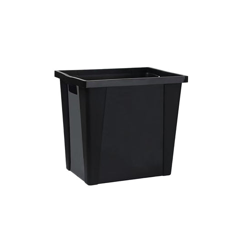 French bucket, plastic drop-resistant flower bucket, large waking flower bucket, liftable black bucket, flower shop ornament wholesale.