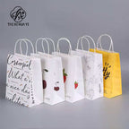 Wholesale Premium Eco-friendly Paperboard Boxes Kraft Bags with Custom Logo for Gift Packaging