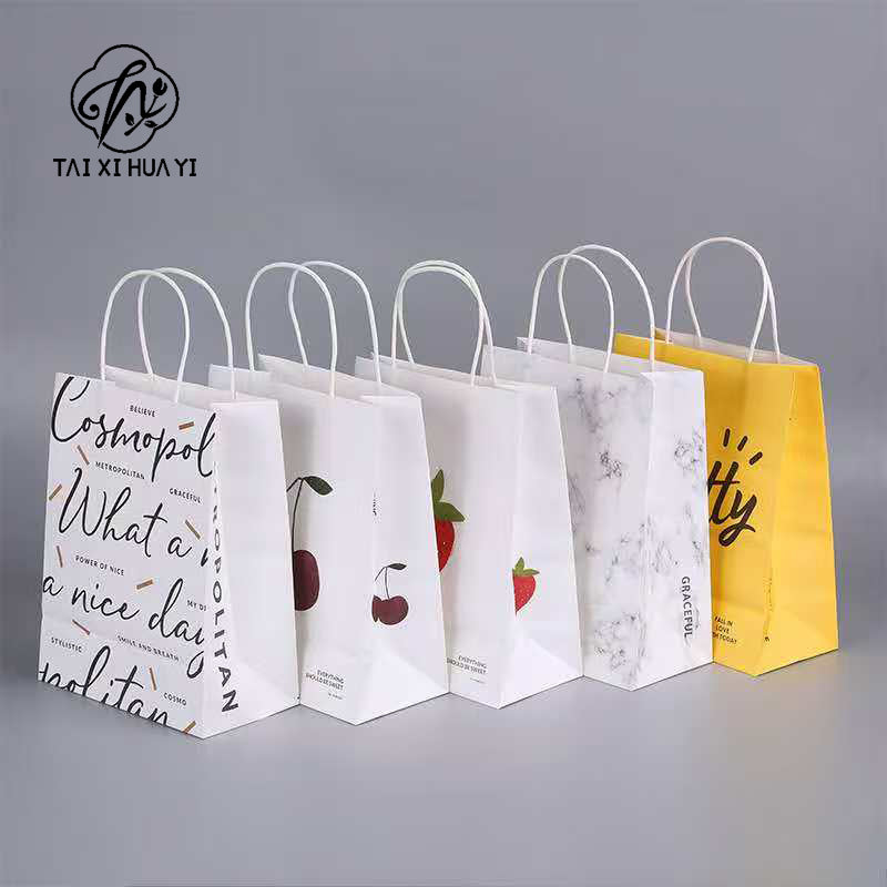 Wholesale Premium Eco-friendly Paperboard Boxes Kraft Bags with Custom Logo for Gift Packaging
