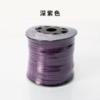 Wholesale 45-Yard Velvet 3mm Flat PVC Strap Floral Suede Binding for DIY Crafts Christmas Birthday Halloween
