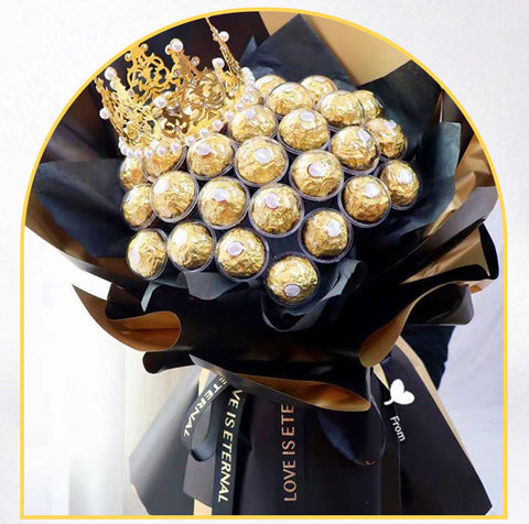Ferrero Chocolate Cup Clear Chocolate Holder Bouquet Flower Packaging DIY Making Materials Supplies Valentine's Day