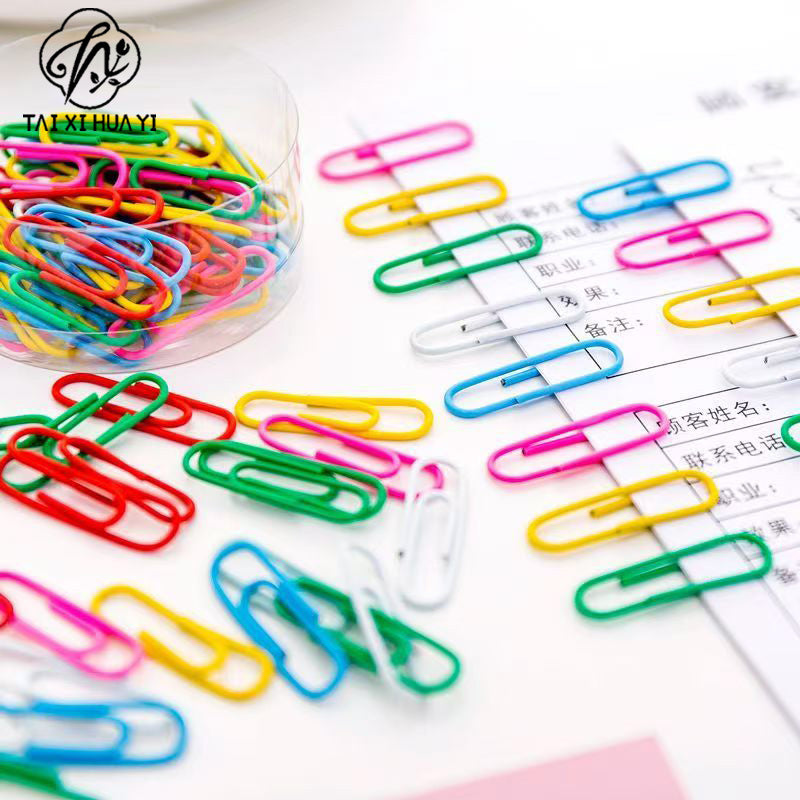 Silver Paper Clip Metal Card Clip Bouquet Greeting Card Paper Clip Stationery Office Long Tail Clip Flower Shop Supplies