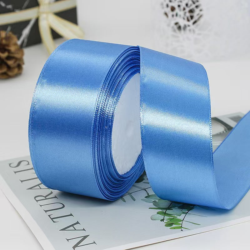 40mm Polyester Satin Ribbon Fashion-Style Floral and Gift Wrapping Ribbon for Birthday Christmas Halloween Decorations