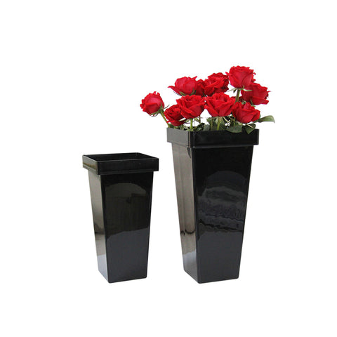 Wake flower bucket flower shop special Hong Kong-style square flower bucket wholesale stall household dried flowers flower growing bucket Wake flower bucket
