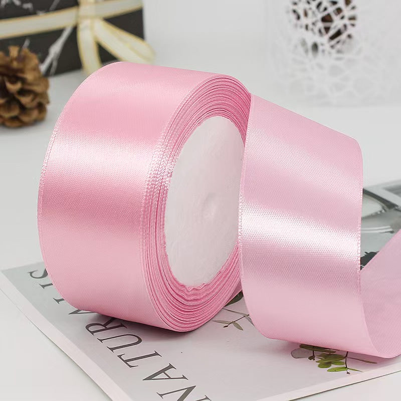 40mm Polyester Satin Ribbon Fashion-Style Floral and Gift Wrapping Ribbon for Birthday Christmas Halloween Decorations