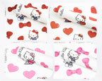 Cartoon KT Cat Wrapping Paper White Kraft Paper Thickened Cute Cat Florist Floral Handmade DIY Material
